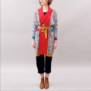Henrik Vibskov Long Dong Big Cardigan- Multi